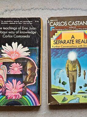 Set of 3 - Teachings of Don Juan by Carlos Castaneda original collection